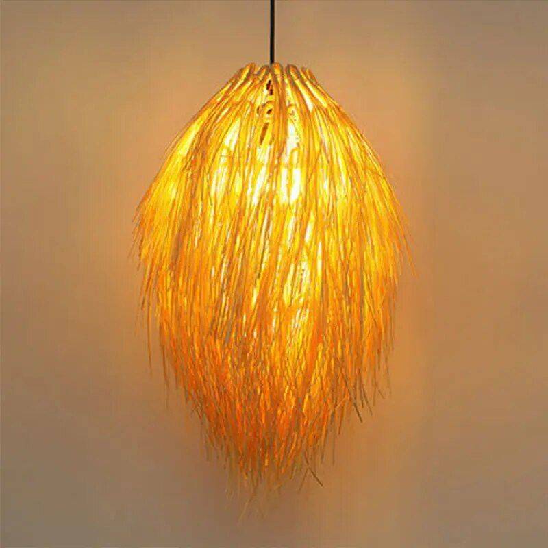 Handcrafted Bamboo & Rattan LED Pendant Light – Elegant Dining Room & Cafe Ceiling Decor Ceiling Lights Lighting Size : 35x63cm|40X63CM|47X63CM Handcrafted Bamboo & Rattan LED Pendant Light - Elegant Dining Room & Cafe Ceiling Decor Ceiling Lights Lighting Size : 35x63cm|40X63CM|47X63CM