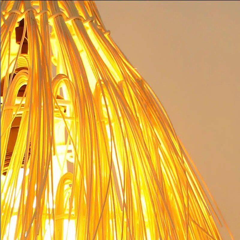 Handcrafted Bamboo & Rattan LED Pendant Light – Elegant Dining Room & Cafe Ceiling Decor Ceiling Lights Lighting Size : 35x63cm|40X63CM|47X63CM Handcrafted Bamboo & Rattan LED Pendant Light - Elegant Dining Room & Cafe Ceiling Decor Ceiling Lights Lighting Size : 35x63cm|40X63CM|47X63CM