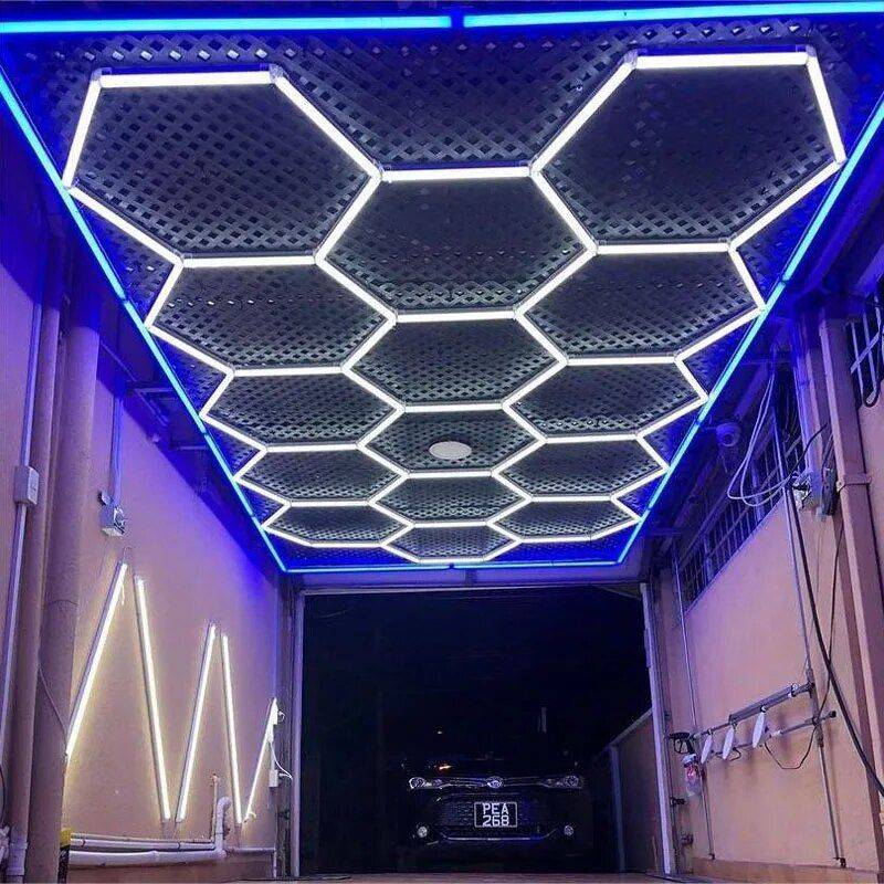 Hexagon LED Ceiling Light Tubes for Versatile Workspaces – Customizable 6500K Illumination Ceiling Lights Lighting Size : 3x5m Hexagon LED Ceiling Light Tubes for Versatile Workspaces - Customizable 6500K Illumination Ceiling Lights Lighting Size : 3x5m