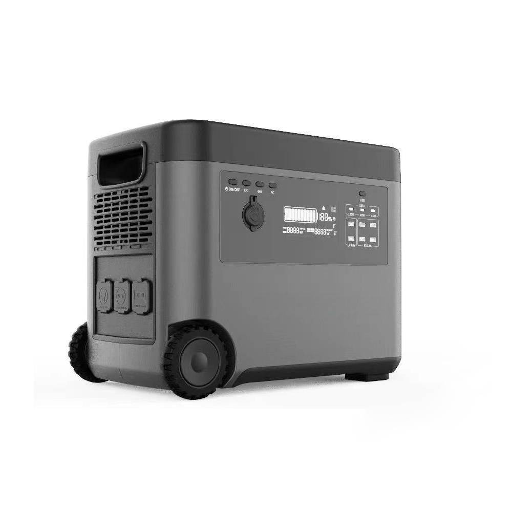 High-Capacity 2160Wh Portable Solar Generator with 2500W AC Output and Wireless Charging Advanced Technologies Generators & Portable Power High-Capacity 2160Wh Portable Solar Generator with 2500W AC Output and Wireless Charging Advanced Technologies Generators & Portable Power