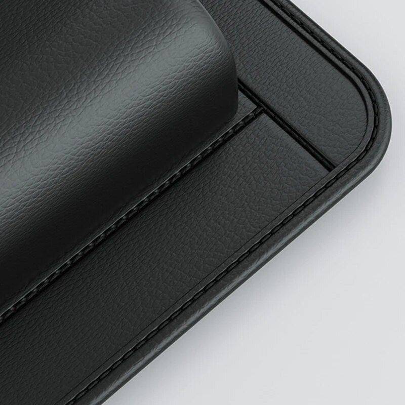 High Capacity Leather Car Storage Organizer with Multi-Use Pockets Car Organizers Color Name : Black High Capacity Leather Car Storage Organizer with Multi-Use Pockets Car Organizers Color Name : Black