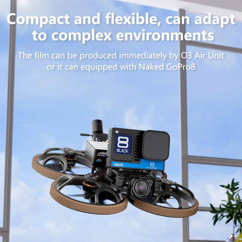 High-Definition 2.5-Inch FPV Quadcopter Drone Ultra Lightweight with Advanced Video Transmission Advanced Technologies Drones Model : GPS TBSNanoRX High-Definition 2.5-Inch FPV Quadcopter Drone Ultra Lightweight with Advanced Video Transmission Advanced Technologies Drones Model : GPS TBSNanoRX