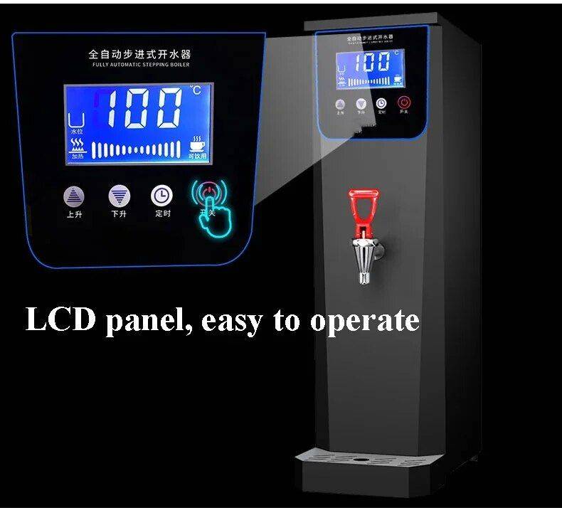 High-Efficiency Electric Water Boiler Coffee Brewing Kitchen Color : Silver|Black High-Efficiency Electric Water Boiler Coffee Brewing Kitchen Color : Silver|Black