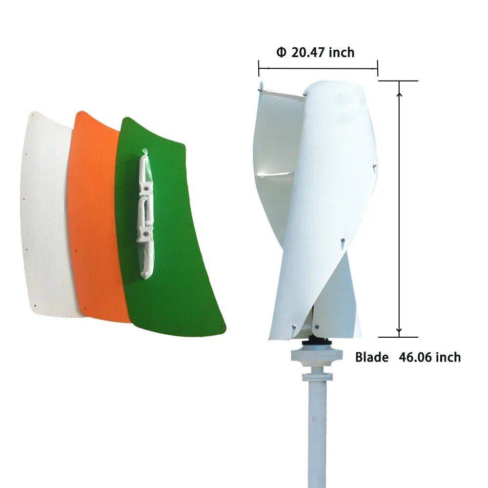 High-Efficiency Vertical Wind Turbine Generator 15KW-20KW Advanced Technologies Generators & Portable Power Voltage : 12V|24V|48V|96V High-Efficiency Vertical Wind Turbine Generator 15KW-20KW Advanced Technologies Generators & Portable Power Voltage : 12V|24V|48V|96V