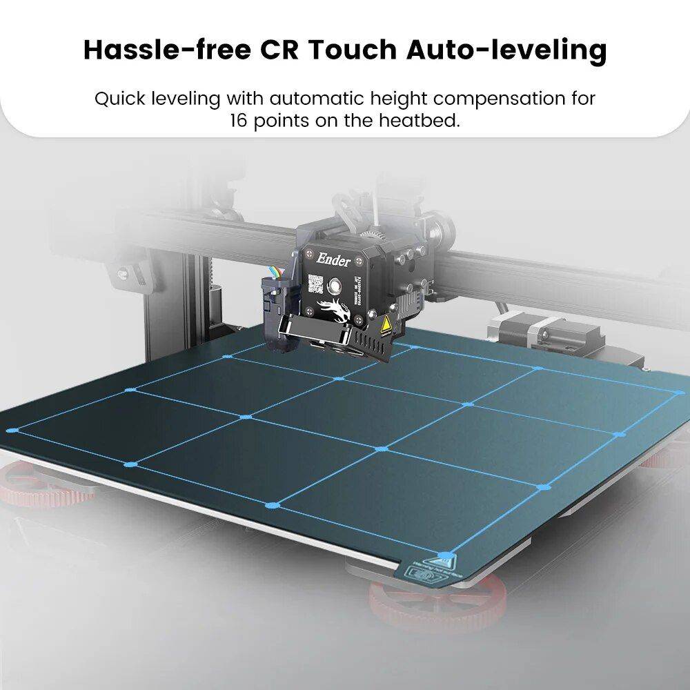 High-Performance 3D Printer with Large Build Volume and Advanced Extruder Advanced Technologies Commercial Electronics Model : Ender-3 S1 PLUS High-Performance 3D Printer with Large Build Volume and Advanced Extruder Advanced Technologies Commercial Electronics Model : Ender-3 S1 PLUS