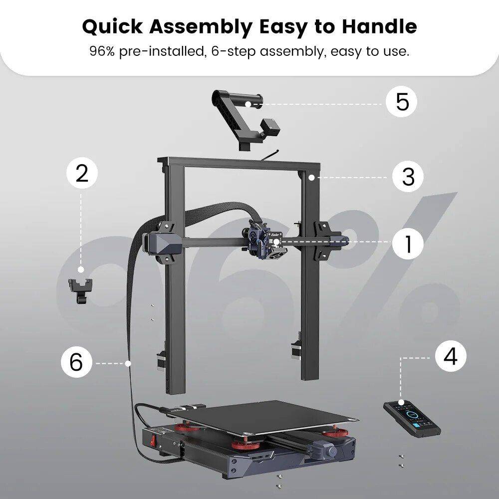 High-Performance 3D Printer with Large Build Volume and Advanced Extruder Advanced Technologies Commercial Electronics Model : Ender-3 S1 PLUS High-Performance 3D Printer with Large Build Volume and Advanced Extruder Advanced Technologies Commercial Electronics Model : Ender-3 S1 PLUS