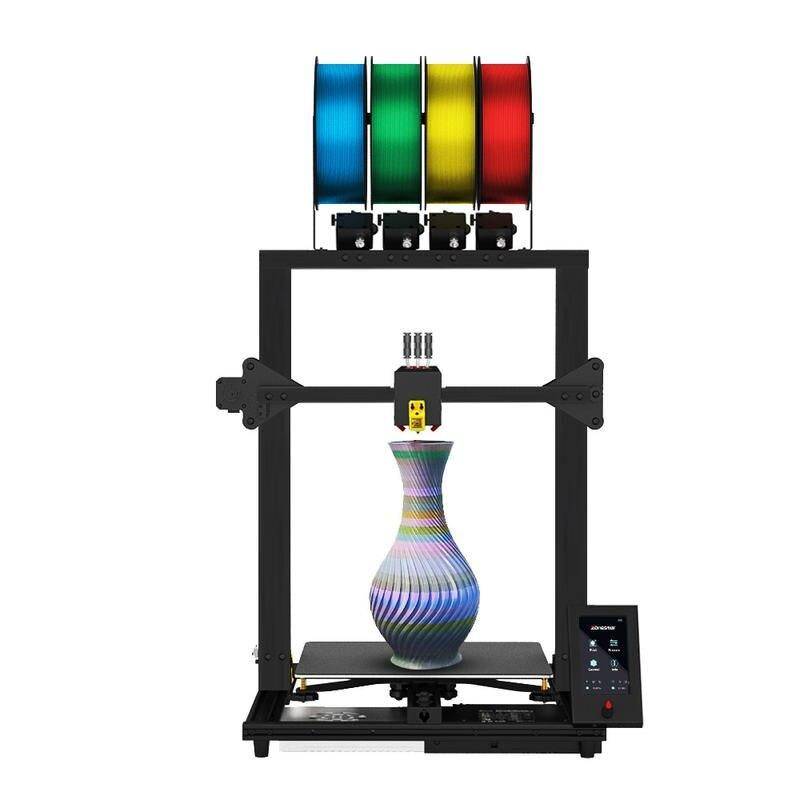 High Precision Large 3D Printer Kit with 4 Extruders and Multi-Color Mixing Advanced Technologies Commercial Electronics High Precision Large 3D Printer Kit with 4 Extruders and Multi-Color Mixing Advanced Technologies Commercial Electronics