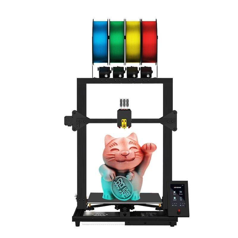 High Precision Large 3D Printer Kit with 4 Extruders and Multi-Color Mixing Advanced Technologies Commercial Electronics High Precision Large 3D Printer Kit with 4 Extruders and Multi-Color Mixing Advanced Technologies Commercial Electronics
