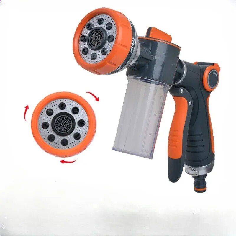 High-Pressure Car Washer Foam Sprayer with 8 Watering Modes Car Wash & Maintenance Color : A018|A019 High-Pressure Car Washer Foam Sprayer with 8 Watering Modes Car Wash & Maintenance Color : A018|A019