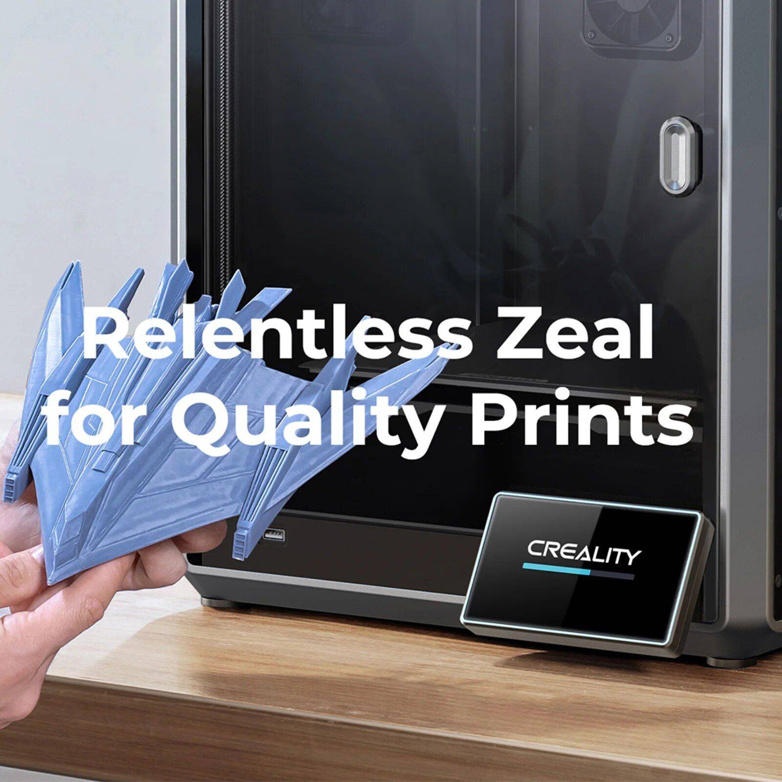 High-Speed 3D Printer with Dual-Gear Extruder and Touchscreen Advanced Technologies Commercial Electronics Color : Black High-Speed 3D Printer with Dual-Gear Extruder and Touchscreen Advanced Technologies Commercial Electronics Color : Black