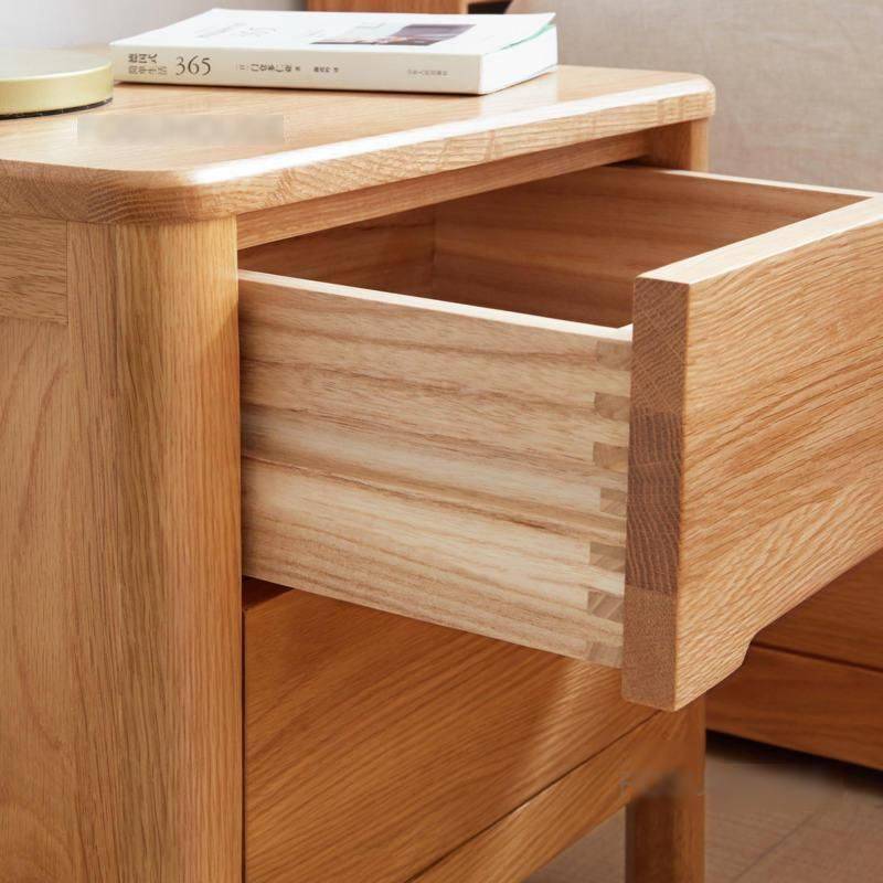 Household Simple Solid Wood Table Bedside Tables Furniture Size : 450x400x470mm|450x350x450mm|400x300x450mm Household Simple Solid Wood Table Bedside Tables Furniture Size : 450x400x470mm|450x350x450mm|400x300x450mm