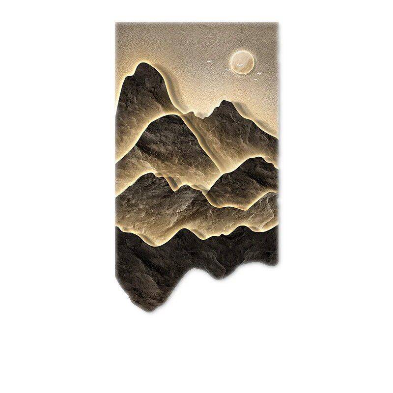 Illuminate Your Space with Modern Landscape Luminous LED Wall Hanging Lamp Lighting Wall Lamps Lampshade Color : Style 1|Style 2|Style 3|Style 4 Illuminate Your Space with Modern Landscape Luminous LED Wall Hanging Lamp Lighting Wall Lamps Lampshade Color : Style 1|Style 2|Style 3|Style 4