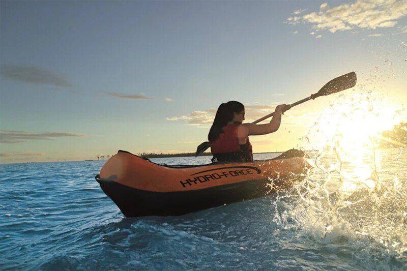 Inflatable 2-Person Luxury Venture Kayak Inflatable Boats Patio, Lawn & Garden Inflatable 2-Person Luxury Venture Kayak Inflatable Boats Patio, Lawn & Garden