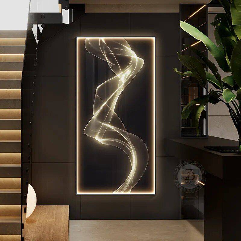 LED Illuminated Modern Art Wall Lamp for Interior Decor Lighting Wall Lamps Style : A|B|C|D|E|F LED Illuminated Modern Art Wall Lamp for Interior Decor Lighting Wall Lamps Style : A|B|C|D|E|F