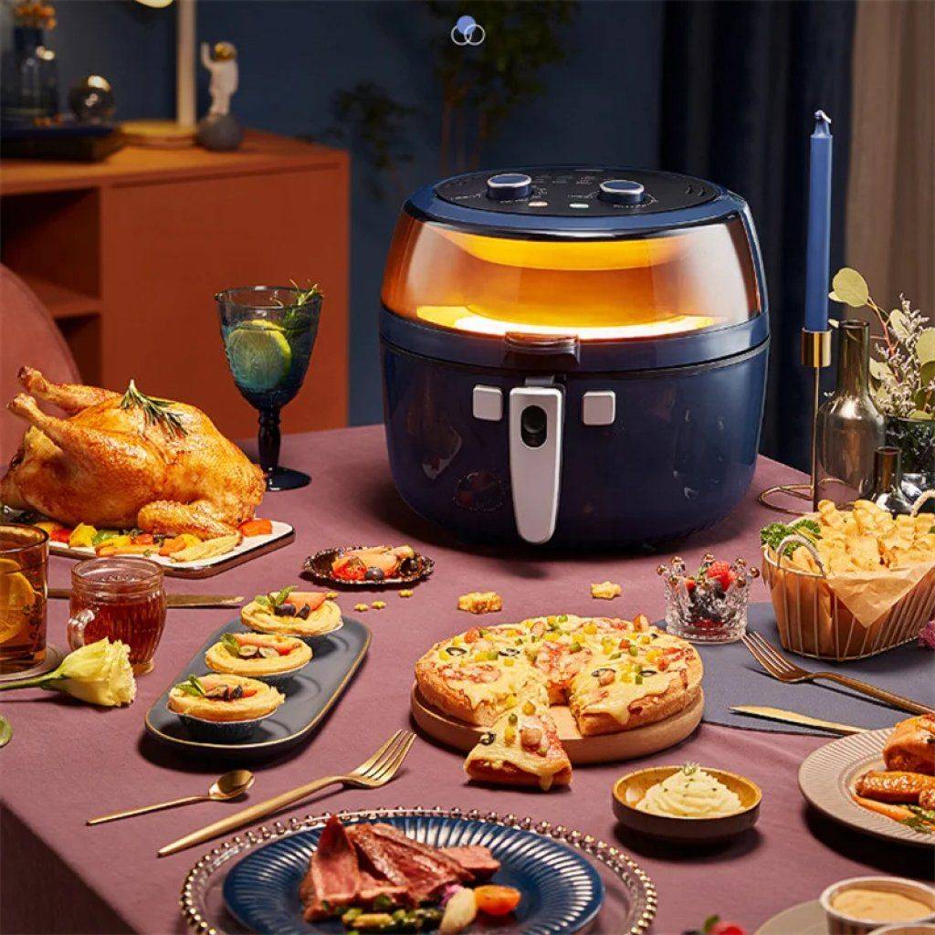 Large Capacity Smart Air Fryer – Oil Free, High Wattage, Easy Clean Air Fryers Kitchen Color : 6.5L Green Large Capacity Smart Air Fryer - Oil Free, High Wattage, Easy Clean Air Fryers Kitchen Color : 6.5L Green