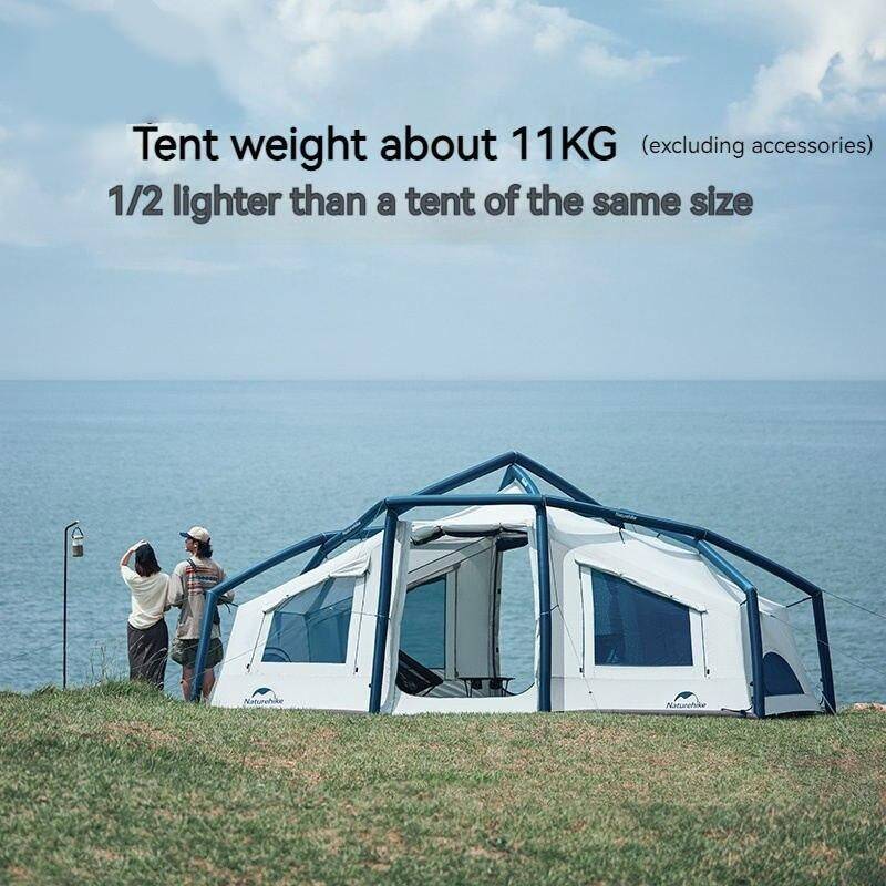 Lightweight Inflatable Family Tent Patio, Lawn & Garden Tents & Hardtops Color : Blue 