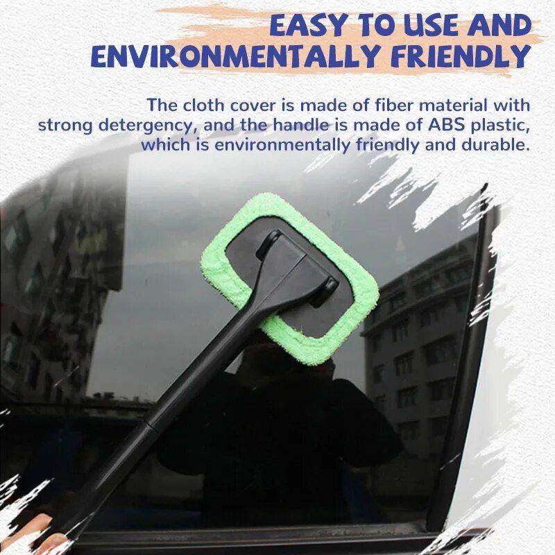 Long-Handle Car Window Cleaning Brush Kit Car Wash & Maintenance Color : Blue|Green|A|B Long-Handle Car Window Cleaning Brush Kit Car Wash & Maintenance Color : Blue|Green|A|B
