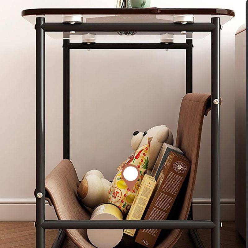 Luxurious Nordic Glass Coffee Table – Transparent, Modern Square Side Table Furniture Side Tables & Coffee Tables Size : 67X38X60CM Luxurious Nordic Glass Coffee Table - Transparent, Modern Square Side Table Furniture Side Tables & Coffee Tables Size : 67X38X60CM