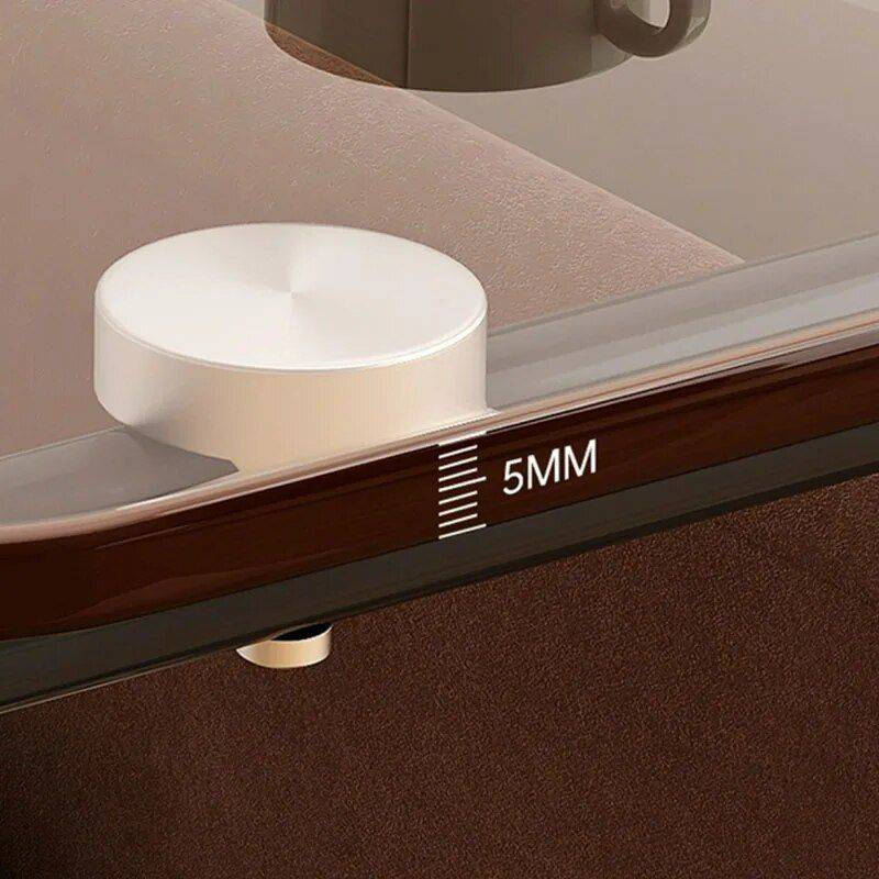 Luxurious Nordic Glass Coffee Table – Transparent, Modern Square Side Table Furniture Side Tables & Coffee Tables Size : 67X38X60CM Luxurious Nordic Glass Coffee Table - Transparent, Modern Square Side Table Furniture Side Tables & Coffee Tables Size : 67X38X60CM