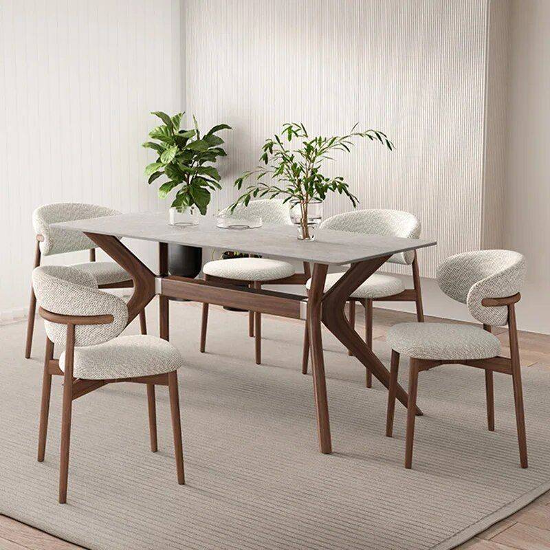Luxury Minimalist Modern Dining Table – Elegant Marble Finish Dining Tables Furniture Size : 120x70cm Luxury Minimalist Modern Dining Table - Elegant Marble Finish Dining Tables Furniture Size : 120x70cm