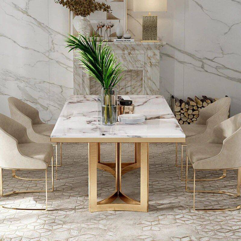 Luxury Nordic Modern Dining Table for Contemporary Homes Dining Tables Furniture Luxury Nordic Modern Dining Table for Contemporary Homes Dining Tables Furniture