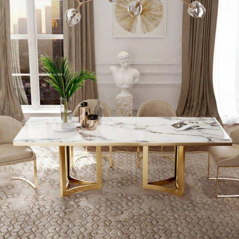 Luxury Nordic Modern Dining Table for Contemporary Homes Dining Tables Furniture Luxury Nordic Modern Dining Table for Contemporary Homes Dining Tables Furniture