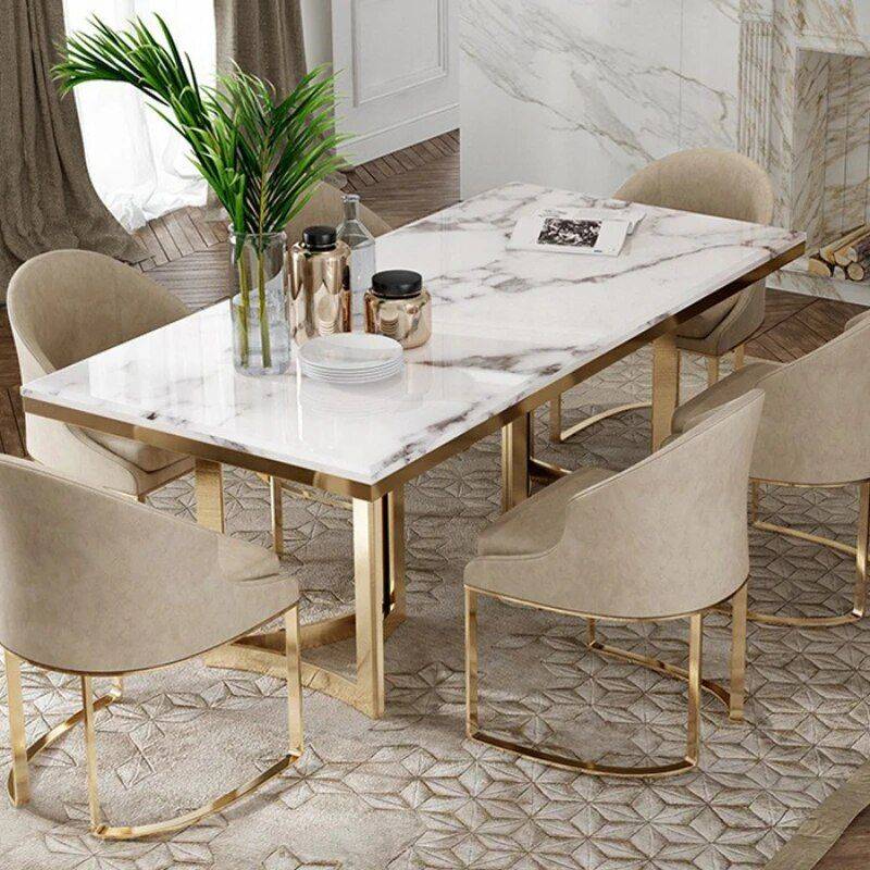 Luxury Nordic Modern Dining Table for Contemporary Homes Dining Tables Furniture Luxury Nordic Modern Dining Table for Contemporary Homes Dining Tables Furniture