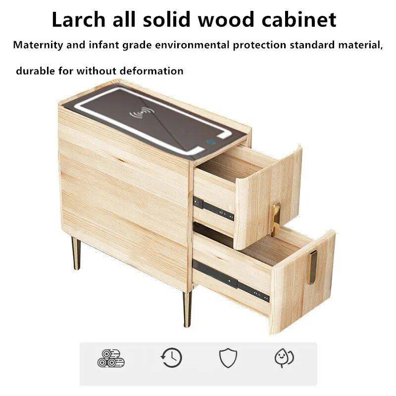 Luxury Smart Bedside Table Bedside Tables Furniture Color : White|Pink|Blue|Orange Luxury Smart Bedside Table Bedside Tables Furniture Color : White|Pink|Blue|Orange