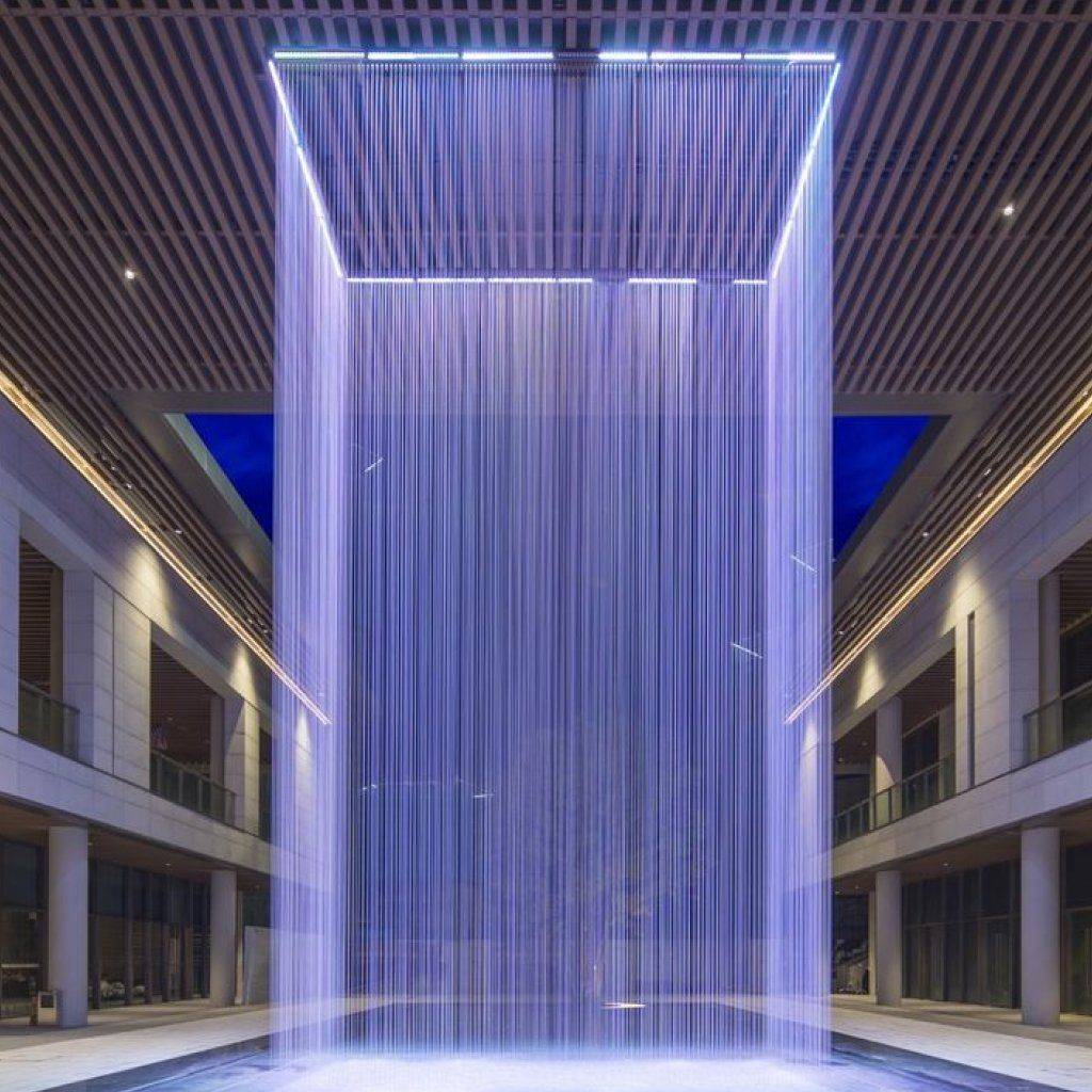 Luxury Stainless Steel Waterfall Blade for Ponds and Pools Lighting Wall Lamps Size : 120cm Luxury Stainless Steel Waterfall Blade for Ponds and Pools Lighting Wall Lamps Size : 120cm