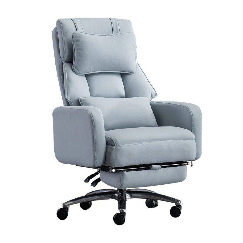 Luxury Swivel Executive Chair with Footrest and Ergonomic Design Furniture Office Furniture Color : Dark Gray|Light Gray|Gray-Blue|Emerald Green|Beige|Blue-Green|Orange|Ivory White|Olive-Green|Pink Luxury Swivel Executive Chair with Footrest and Ergonomic Design Furniture Office Furniture Color : Dark Gray|Light Gray|Gray-Blue|Emerald Green|Beige|Blue-Green|Orange|Ivory White|Olive-Green|Pink