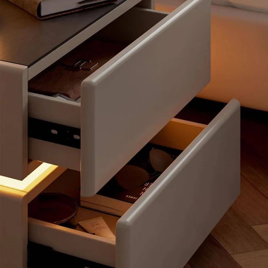 Mesa Lateral Smart Bedside Table Bedside Tables Furniture Style : Gray/White 400×525|Gray/Black 400×425|Gray/Black 400×525|Black 400×525|Gray/White 400×425 Mesa Lateral Smart Bedside Table Bedside Tables Furniture Style : Gray/White 400x525|Gray/Black 400x425|Gray/Black 400x525|Black 400x525|Gray/White 400x425