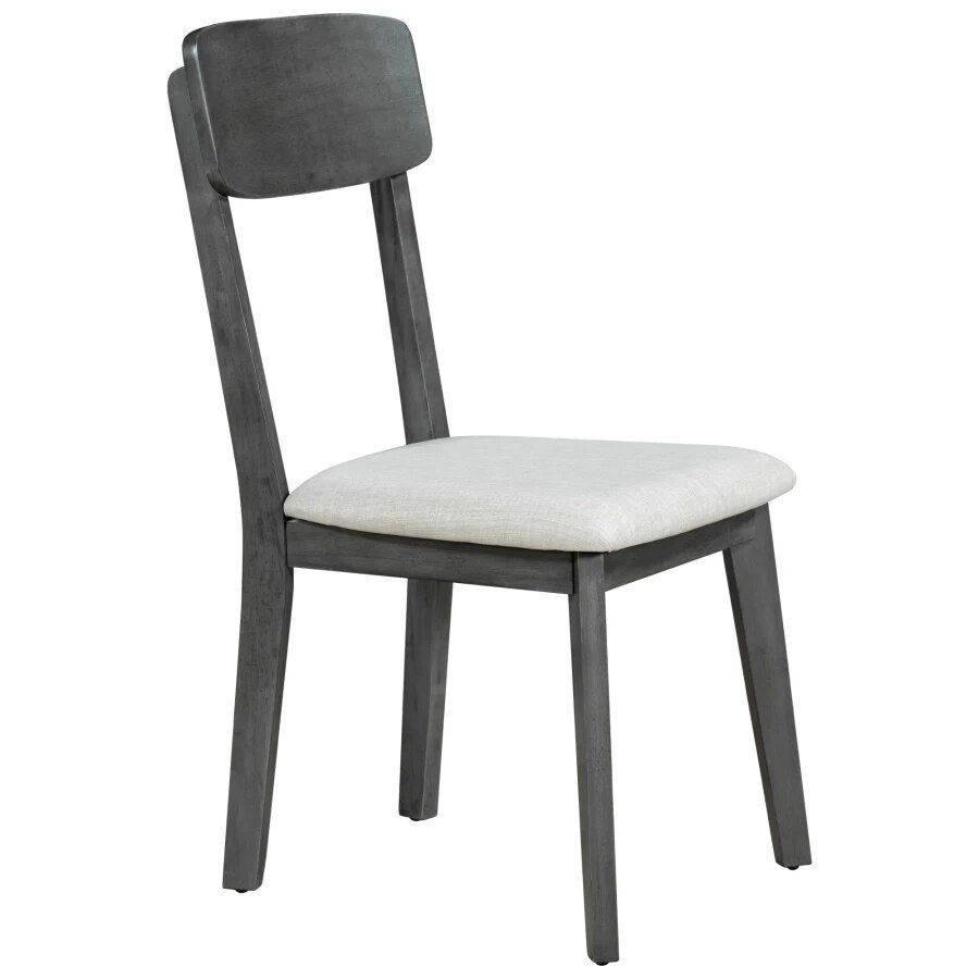 Mid-Century Modern 6-Piece Dining Set with Table, Chairs & Bench Dining Tables Mid-Century Modern 6-Piece Dining Set with Table, Chairs & Bench Dining Tables