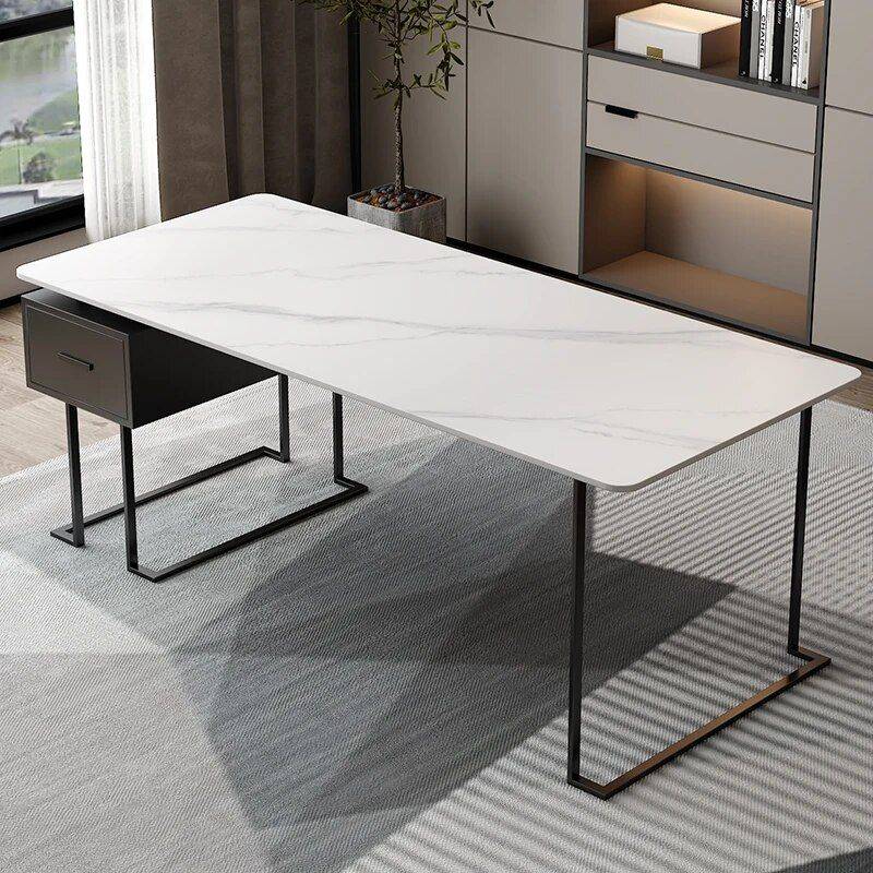 Modern European Metal Office Desk with Storage Drawers Furniture Office Furniture Color: Black 120x60x75cm Modern European Metal Office Desk with Storage Drawers Furniture Office Furniture Color: Black 120x60x75cm