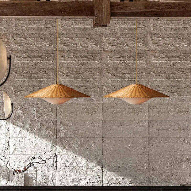 Modern Handmade Rattan LED Pendant Lamp – Artisanal Elegance for Home & Hospitality Ceiling Lights Lighting Size : 50cm|70cm Modern Handmade Rattan LED Pendant Lamp - Artisanal Elegance for Home & Hospitality Ceiling Lights Lighting Size : 50cm|70cm