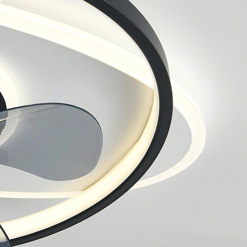 Modern LED Ceiling Fan with Dimmable Light and Bladeless Design Ceiling Lights Lighting Voltage : 220V Modern LED Ceiling Fan with Dimmable Light and Bladeless Design Ceiling Lights Lighting Voltage : 220V