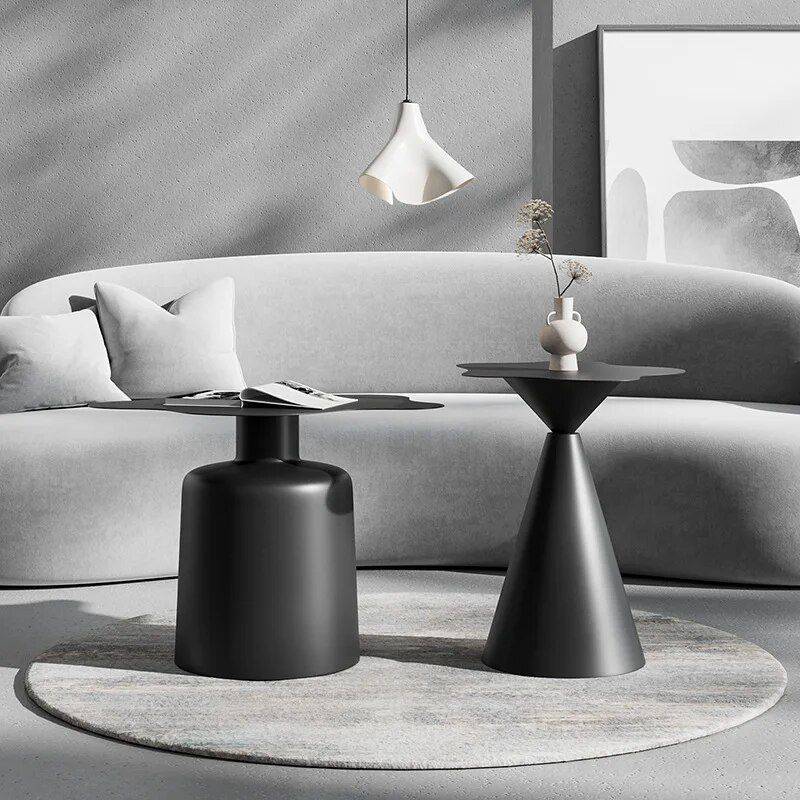 Modern Minimalist Iron Coffee Table Furniture Side Tables & Coffee Tables Color : Black Set Modern Minimalist Iron Coffee Table Furniture Side Tables & Coffee Tables Color : Black Set