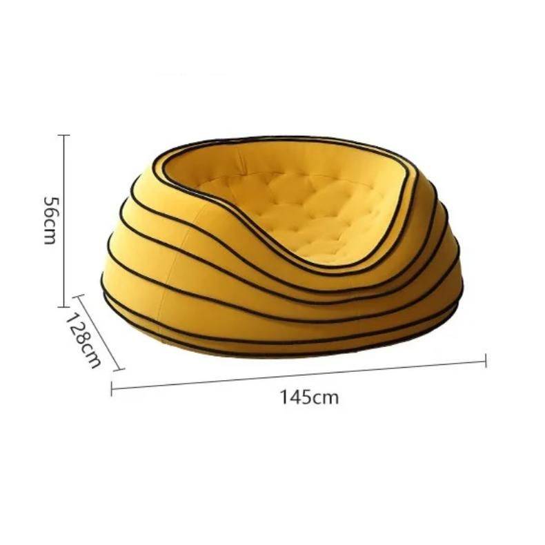 Modern Minimalist Leisure Sofa Chair – Comfortable, Artistic Single Seater Lounger Furniture Sofas & Chairs Modern Minimalist Leisure Sofa Chair - Comfortable, Artistic Single Seater Lounger Furniture Sofas & Chairs