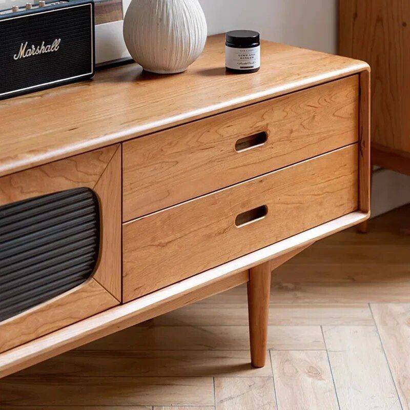 Modern Nordic Wooden TV Stand Furniture Stands & Console Tables Color : 180x35x50cm|200x35x50cm Modern Nordic Wooden TV Stand Furniture Stands & Console Tables Color : 180x35x50cm|200x35x50cm