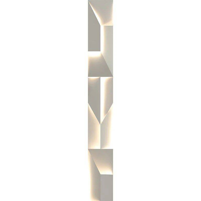 Modern Rectangular Indoor Painting LED Wall Lamp Lighting Wall Lamps Lampshade Color : Style 1|Style 2|Style 3|Style 4 Modern Rectangular Indoor Painting LED Wall Lamp Lighting Wall Lamps Lampshade Color : Style 1|Style 2|Style 3|Style 4