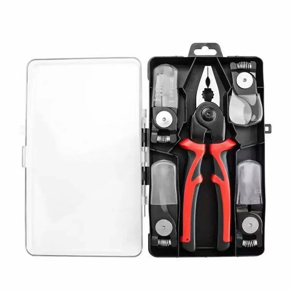 Multifunctional 5 in 1 Pliers Steel Wire Pliers Car Repair & Specialty Tools Color : Red Multifunctional 5 in 1 Pliers Steel Wire Pliers Car Repair & Specialty Tools Color : Red