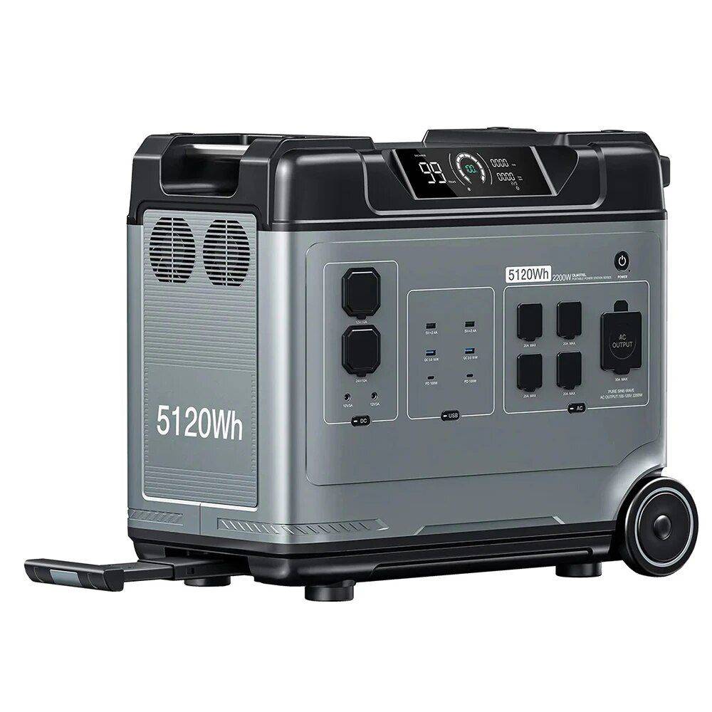 P5000 Power Station 5120Wh 2200W Solar Generator LiFePO4 Battery Advanced Technologies Generators & Portable Power P5000 Power Station 5120Wh 2200W Solar Generator LiFePO4 Battery Advanced Technologies Generators & Portable Power