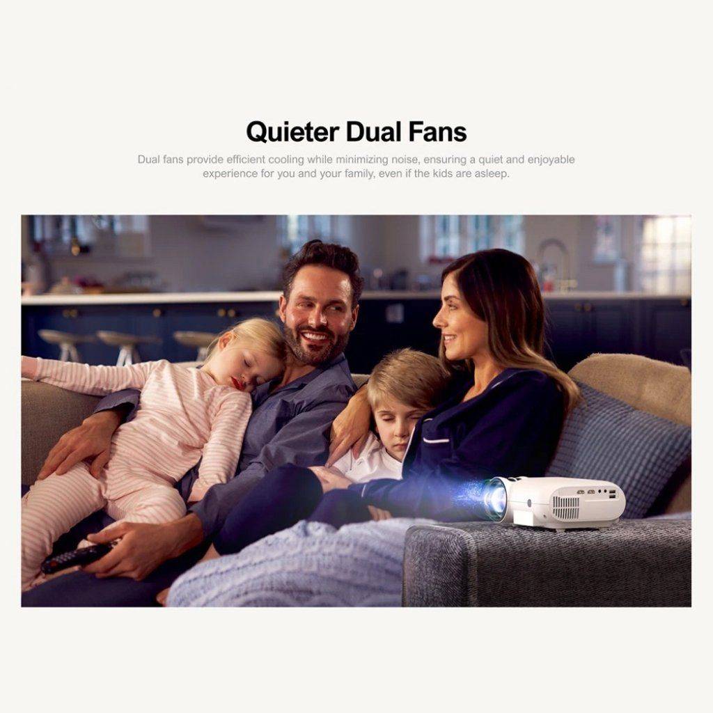 Portable Full HD 1080P Projector with 4K Support and Bluetooth 5.1 Home Electronics Projectors Portable Full HD 1080P Projector with 4K Support and Bluetooth 5.1 Home Electronics Projectors