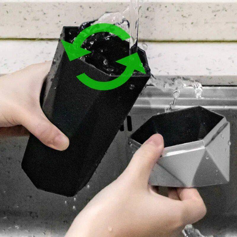 Portable Mini Car Trash Can with Leak-Proof Lid: Elegant, Functional & Compact Car Organizers Color : Gold|Silver|Red|Black Portable Mini Car Trash Can with Leak-Proof Lid: Elegant, Functional & Compact Car Organizers Color : Gold|Silver|Red|Black