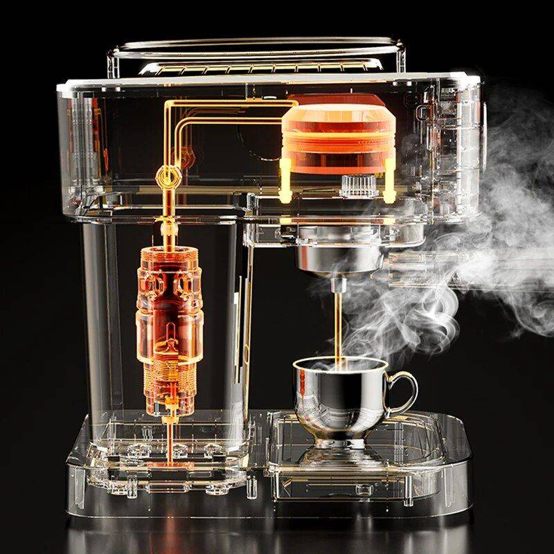 Premium 20bar Espresso and Cappuccino Coffee Maker Coffee Brewing Kitchen Color : White Premium 20bar Espresso and Cappuccino Coffee Maker Coffee Brewing Kitchen Color : White