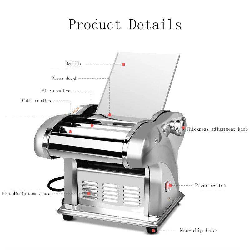 Premium Stainless Steel Pasta Maker Advanced Technologies Commercial Electronics Type : Three-knife Type|Four-knife Type Premium Stainless Steel Pasta Maker Advanced Technologies Commercial Electronics Type : Three-knife Type|Four-knife Type