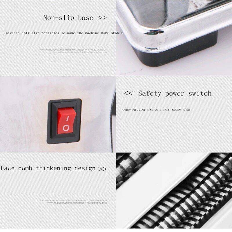 Premium Stainless Steel Pasta Maker Advanced Technologies Commercial Electronics Type : Three-knife Type|Four-knife Type Premium Stainless Steel Pasta Maker Advanced Technologies Commercial Electronics Type : Three-knife Type|Four-knife Type