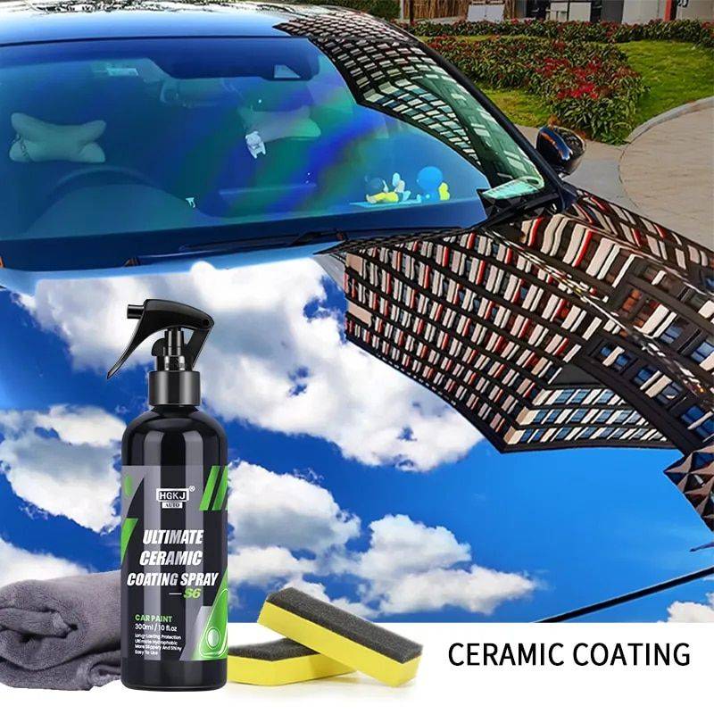 Quick Detailer Ceramic Coating Spray with Nano Hydrophobic Polymer Car Wash & Maintenance Volume : 50ML|100ML|300ML Quick Detailer Ceramic Coating Spray with Nano Hydrophobic Polymer Car Wash & Maintenance Volume : 50ML|100ML|300ML