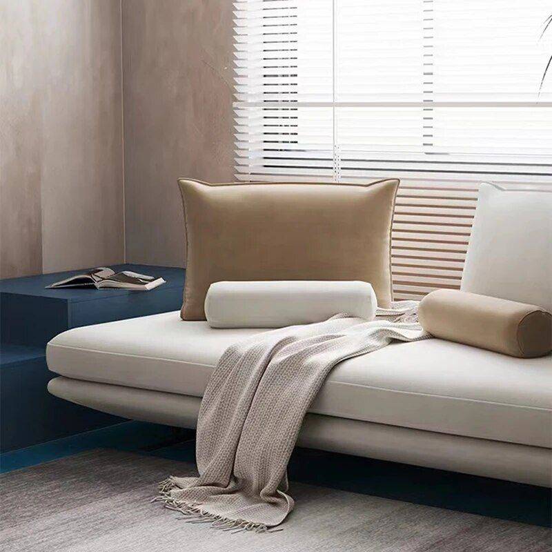 Reclinable Sofa Bed with Wooden Legs Furniture Sofas & Chairs Color : Yellow|White|Gray Reclinable Sofa Bed with Wooden Legs Furniture Sofas & Chairs Color : Yellow|White|Gray