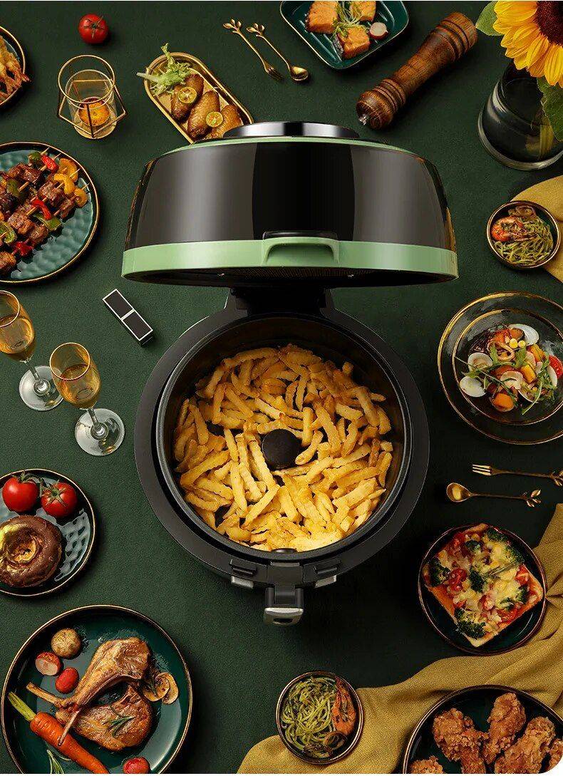 Revolutionary 6.5L High-Capacity Smoke-Free Air Fryer: Healthier Cooking at Your Fingertips Air Fryers Kitchen Revolutionary 6.5L High-Capacity Smoke-Free Air Fryer: Healthier Cooking at Your Fingertips Air Fryers Kitchen