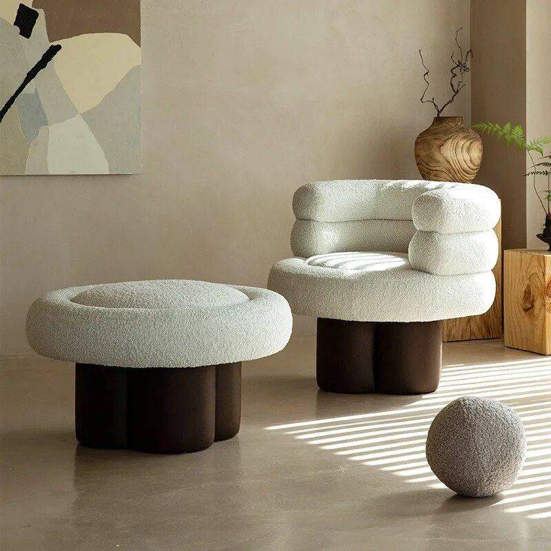 Scandinavian Modern Velvet Single Sofa Chair Furniture Sofas & Chairs Color : Sofa Scandinavian Modern Velvet Single Sofa Chair Furniture Sofas & Chairs Color : Sofa